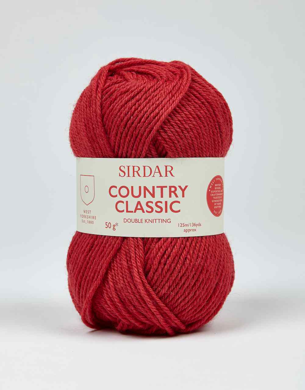 Sirdar Country Classic DK 0870 Cherry Red