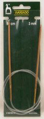Pony Bamboo Circular Needle 3mm x 80cm
